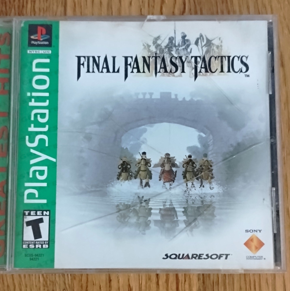 Square Soft Final Fantasy Tactics (Sony PlayStation 1) PS1 NTSC-U/C T-Teen